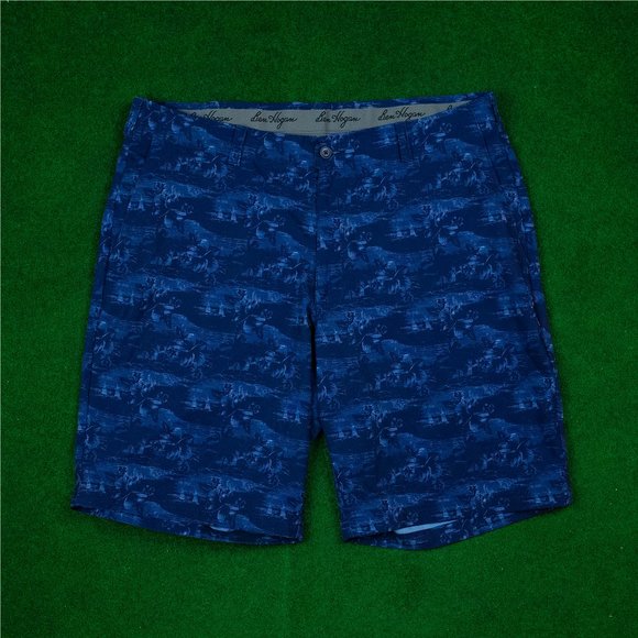 Hogan Other - Ben Hogan Blue Hawaiian Print Golf Short